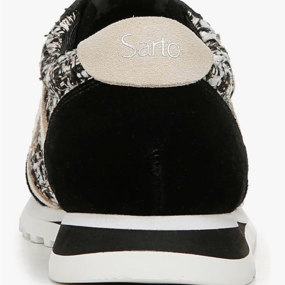 Franco Sarto Womens Matera Lace Up Fashion Sneaker Size 5.5 - Picture 3 of 15